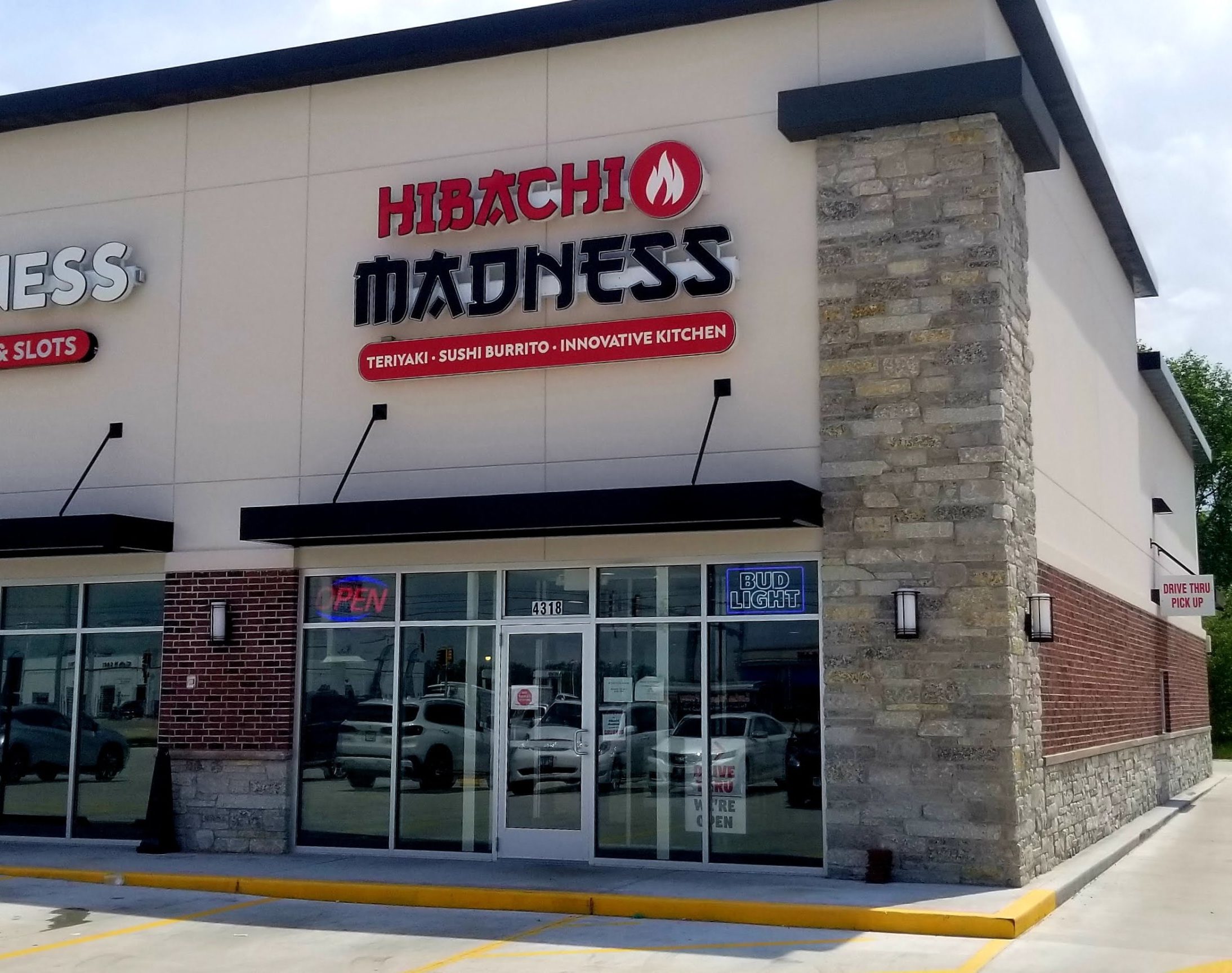 Hibachi Madness West Springfield IL store front exterior